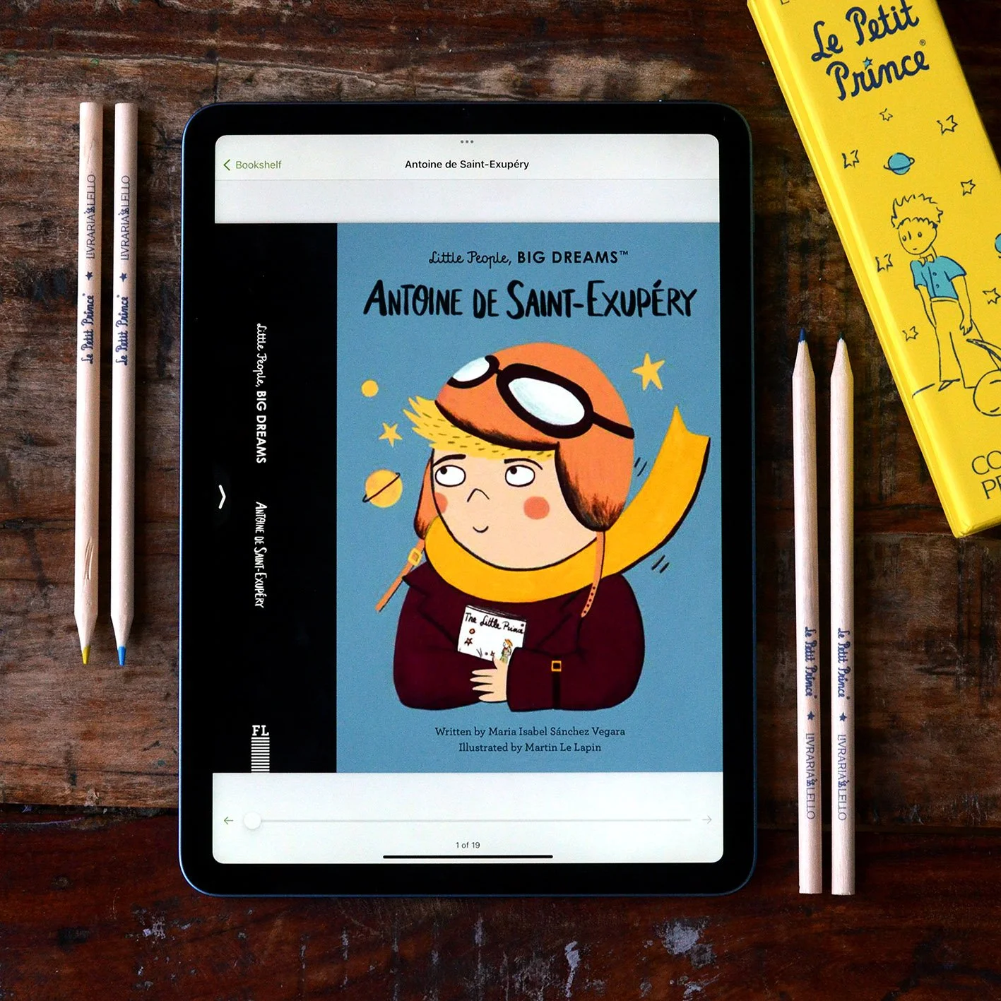 Antoine de Saint-Exupéry by Maria Isabel Sánchez Vegara — Melanie